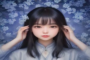 米秀移动端App界面，手机屏幕展示内容推荐页面，操作流畅直观